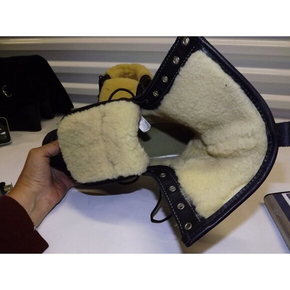 LL Bean Womens Duck Boots Size 8 Waterproof Rubber Shearling Lined Bean Boots - Picture 16 of 16